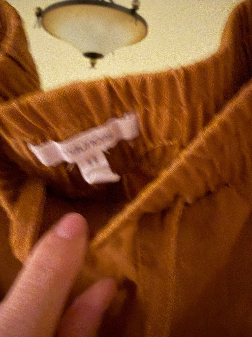 Maurices Women's Bermudas in mustard.